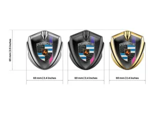 Porsche Badge Logo Custom Disegno Max Robusto Logo